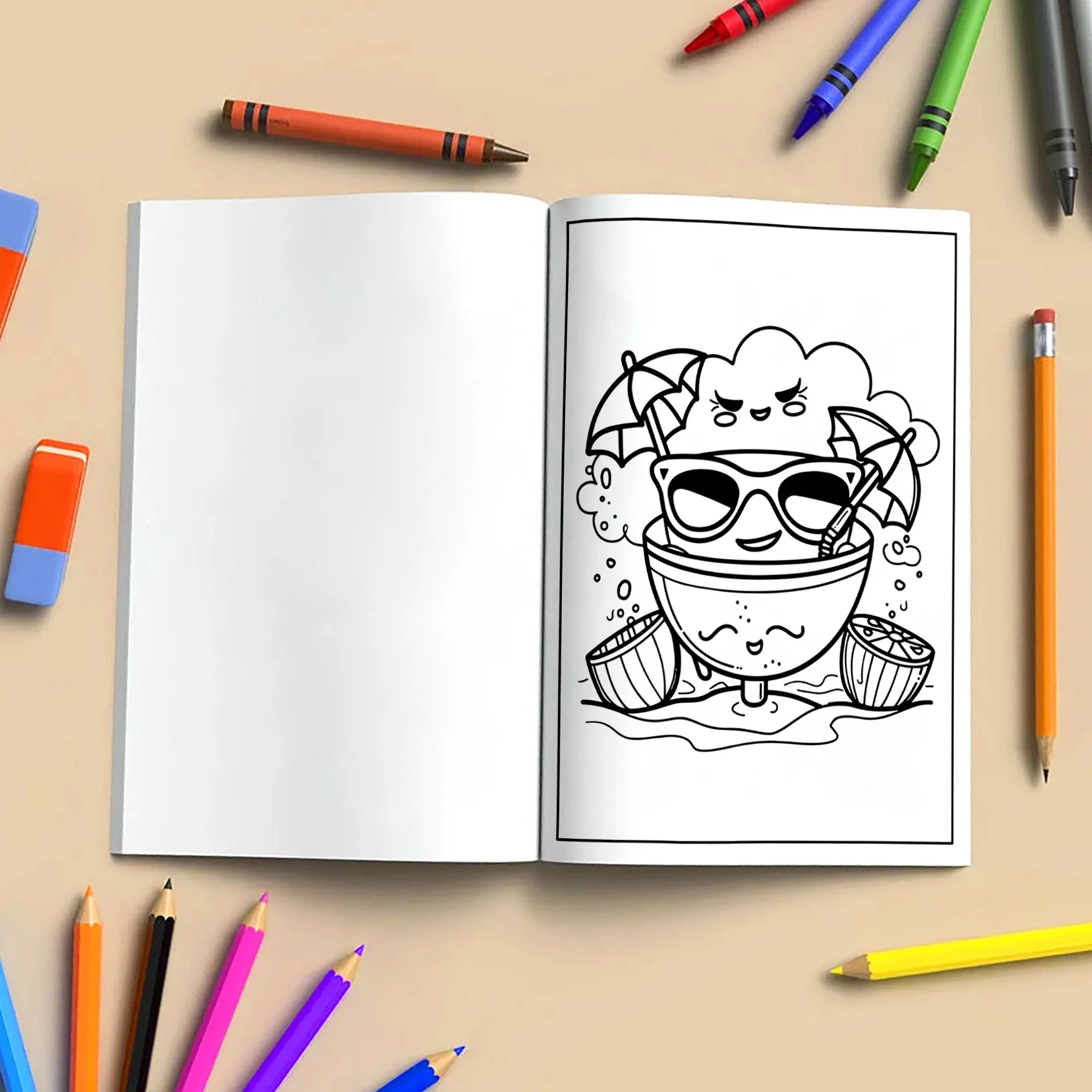 Aloha Adventures Coloring Pages – 48 Fun Island Designs for Kids - BIG FRENCHIES