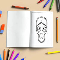 Kawaii Hawaii Vibes Coloring Pages – 48 Cute Summer and Beach Scenes for Kids - BIG FRENCHIES