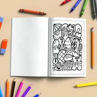 Aloha Doodle Days – Hawaii Coloring Pages – 48 Summer Vacation Scenes – For Kids - BIG FRENCHIES