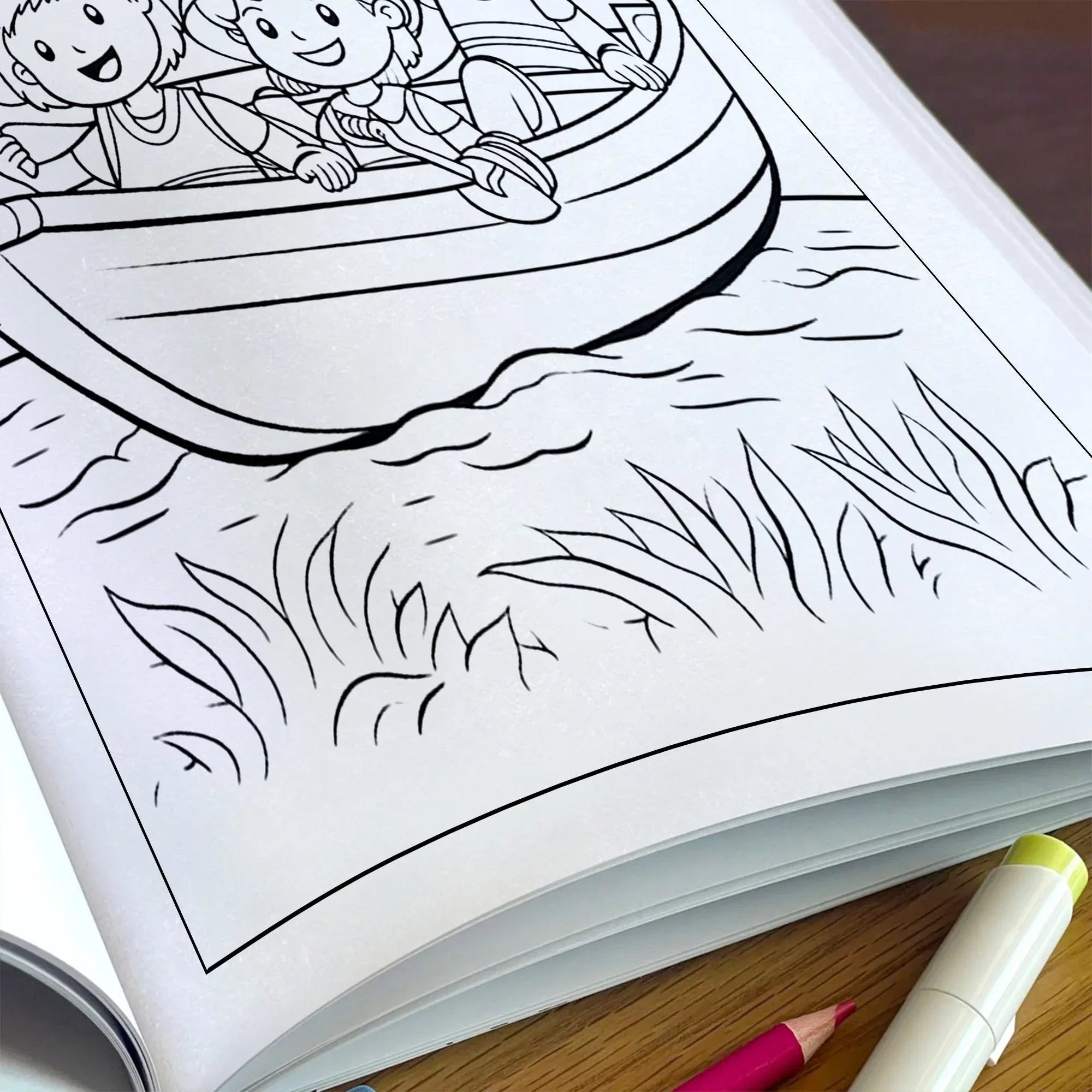 Aloha Shoreline Adventures Coloring Pages – 48 Fun Hawaii Beach Scenes for Kids - BIG FRENCHIES