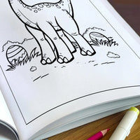 American Dino World – Cute Dinosaur & Flag Coloring Pages – 48 Pages – Cartoon Dino, Patriotic Scene – For Kids - BIG FRENCHIES