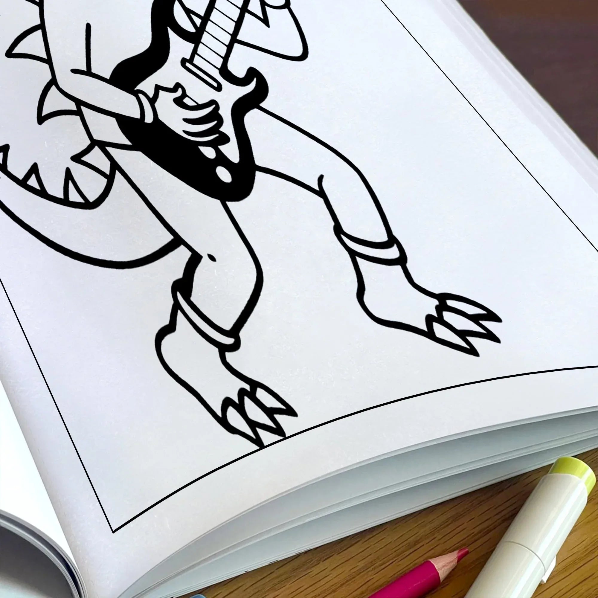 All About Dinos Coloring Pages – 48 Pages – Adorable Dino Adventures and Fun Scenes – For Kids - BIG FRENCHIES