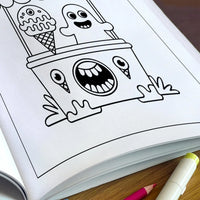 Spooky Tropics Coloring Pages – 48 Haunted Beach & Ghost Designs – For Kids - BIG FRENCHIES