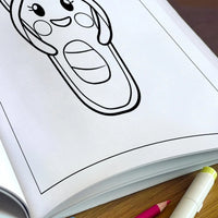 Kawaii Hawaii Vibes Coloring Pages – 48 Cute Summer and Beach Scenes for Kids - BIG FRENCHIES