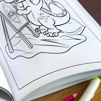 Kawaii Dinosaur World – Cute Dino Adventure Coloring Pages – 48 Pages – Magical, Fun, Easy to Color – For Kids - BIG FRENCHIES