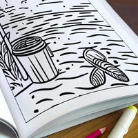 Coastal Joy Hawaii Coloring Pages – 48 Pages – Tropical Fun, Surfboards, Sea Life – For Kids - BIG FRENCHIES