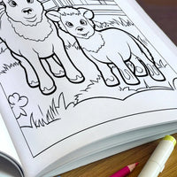 Happy Farm Friends Animal Coloring Pages – 48 Pages – Cute Baby Animals, Farm Scenes – For Kids - BIG FRENCHIES