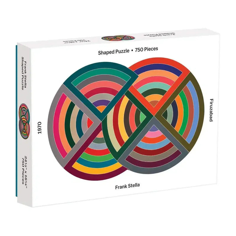 MoMA Frank Stella 750 Piece Custom Shaped Jigsaw Puzzle Galison - BIG FRENCHIES