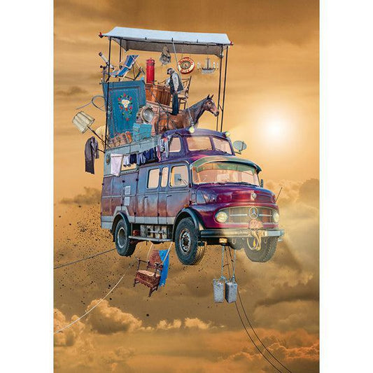Mobile Home Fly High 1000 Piece Jigsaw Puzzle Heye - BIG FRENCHIES