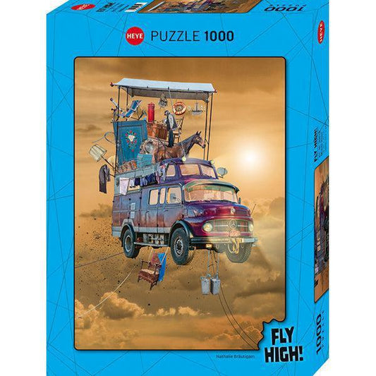 Mobile Home Fly High 1000 Piece Jigsaw Puzzle Heye - BIG FRENCHIES