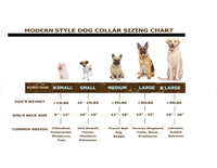 Modern Style Quick-Release Midnight Black Leather Dog Collar