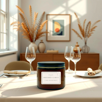 Grounded Clarity - 12oz Palo Santo and Ginger Aromatherapy Candle
