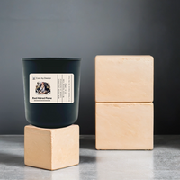 Red Haired Flame Candle - Emberwood & Resin Anime Candle - One Piece Merchandise