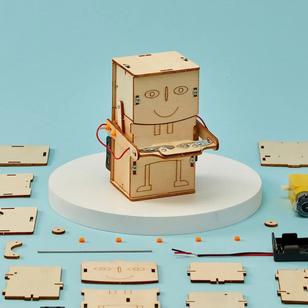 Money Bank Robot DIY Kit, Educational STEM Toy - BIG FRENCHIES