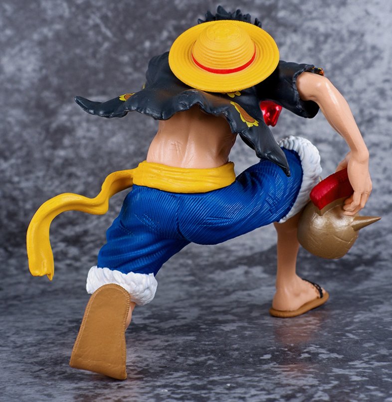 Monkey D. Luffy Anime Figurine, One Piece Anime Figure, Toys and Statues for Kids Gifts, Luffy Gear 2