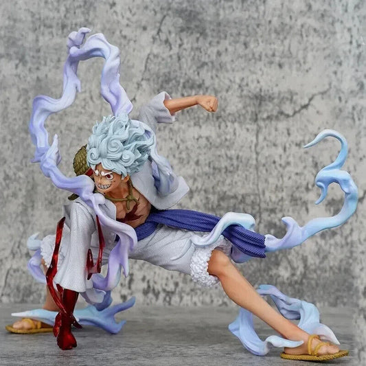 Monkey D. Luffy One Piece Figurines, Gear 5 Nika Sun God One Piece Anime Figure