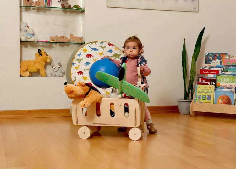 Montessori Toy Storage: Eco-Friendly Nursery & Playroom Chest - BIG FRENCHIES