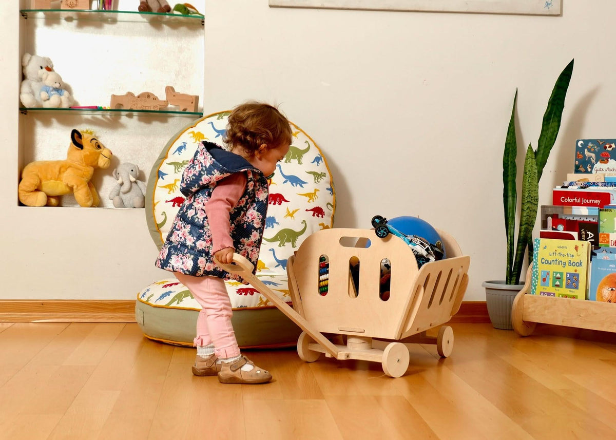 Montessori Toy Storage: Eco-Friendly Nursery & Playroom Chest - BIG FRENCHIES