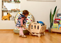 Montessori Toy Storage: Eco-Friendly Nursery & Playroom Chest - BIG FRENCHIES