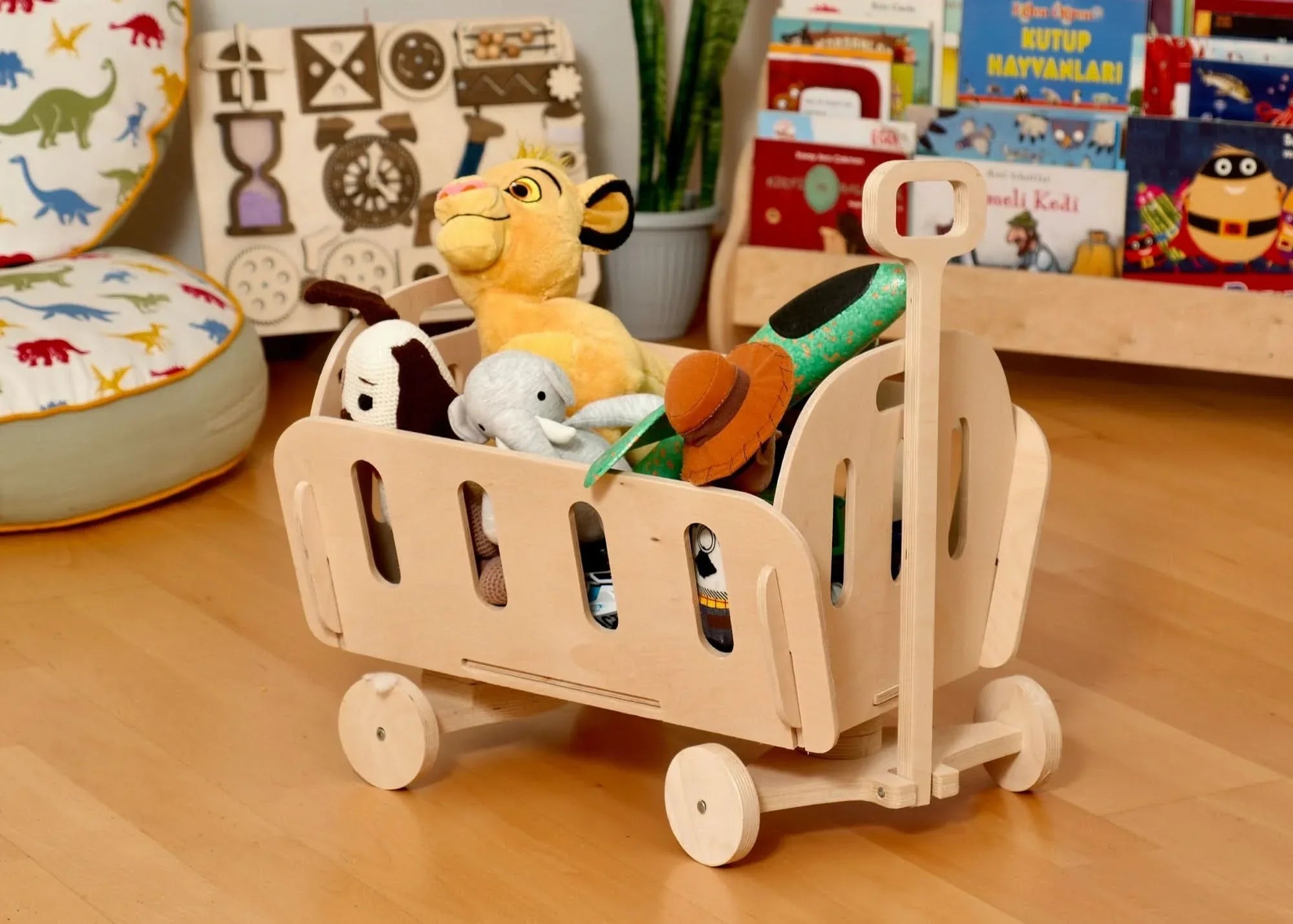 Montessori Toy Storage: Eco-Friendly Nursery & Playroom Chest - BIG FRENCHIES