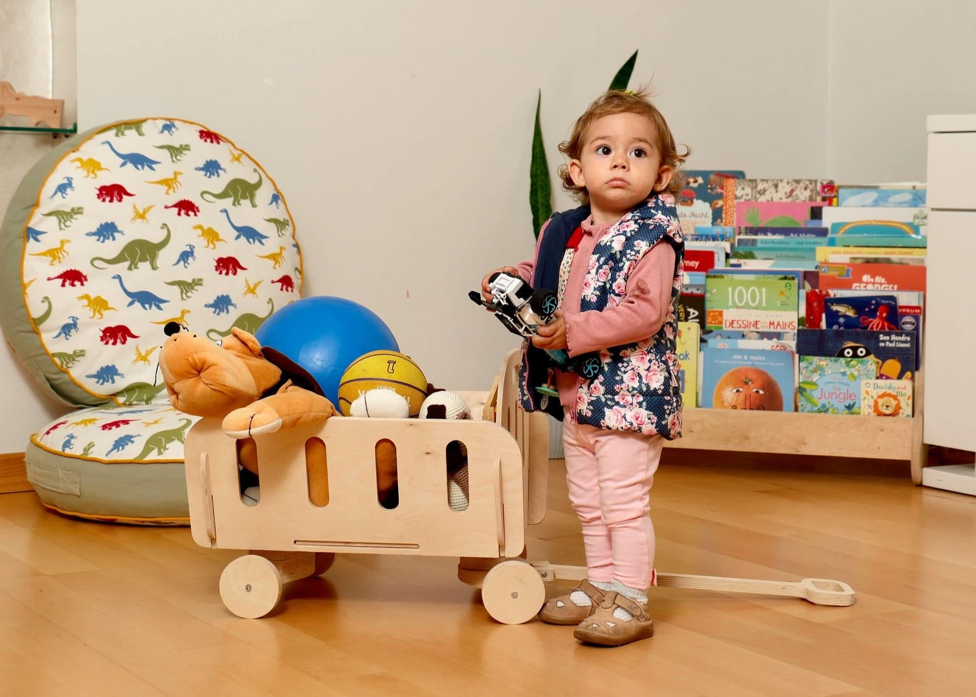 Montessori Toy Storage: Eco-Friendly Nursery & Playroom Chest - BIG FRENCHIES