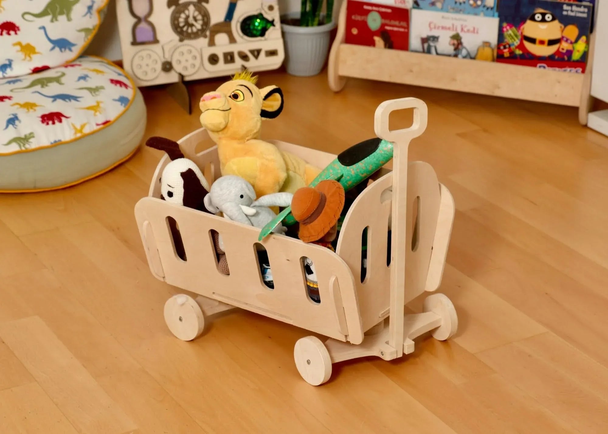 Montessori Toy Storage: Eco-Friendly Nursery & Playroom Chest - BIG FRENCHIES