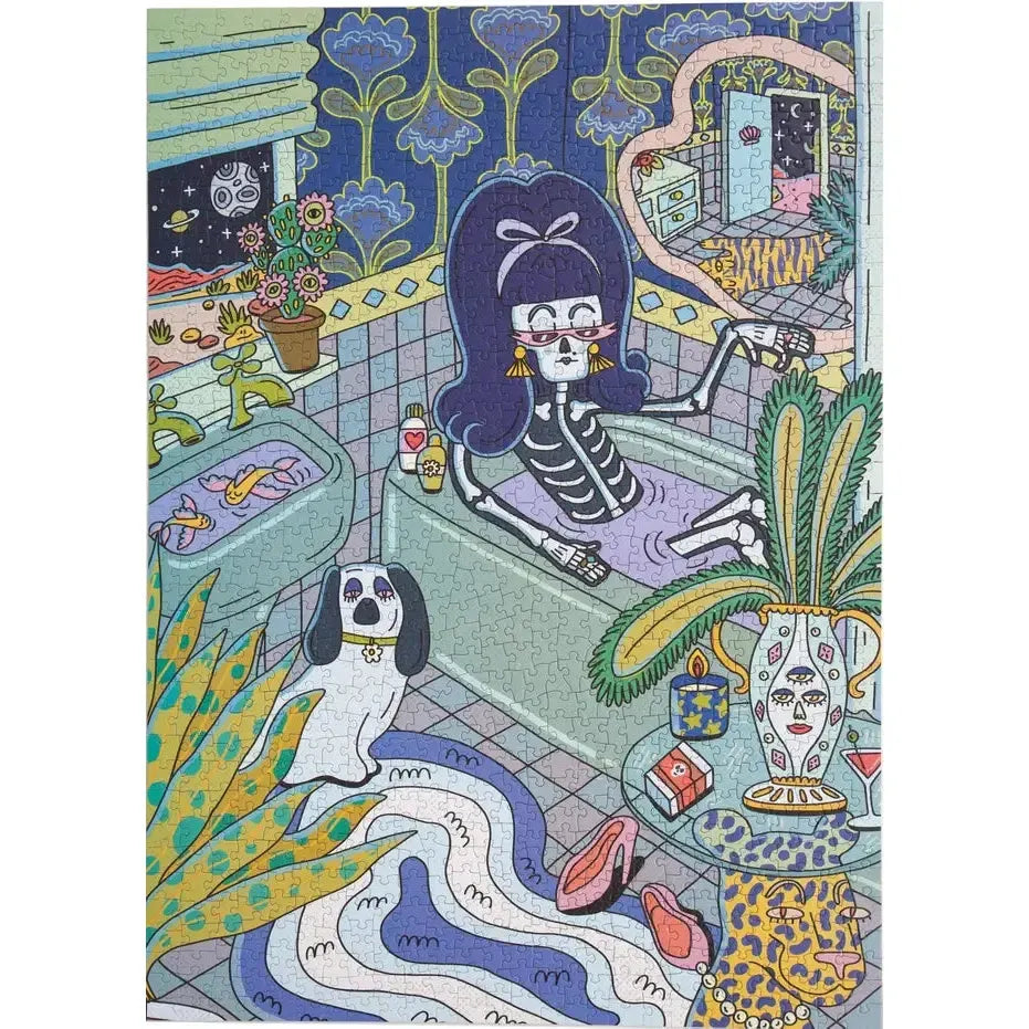 Moonlight 1000 Piece Jigsaw Puzzle Birdie