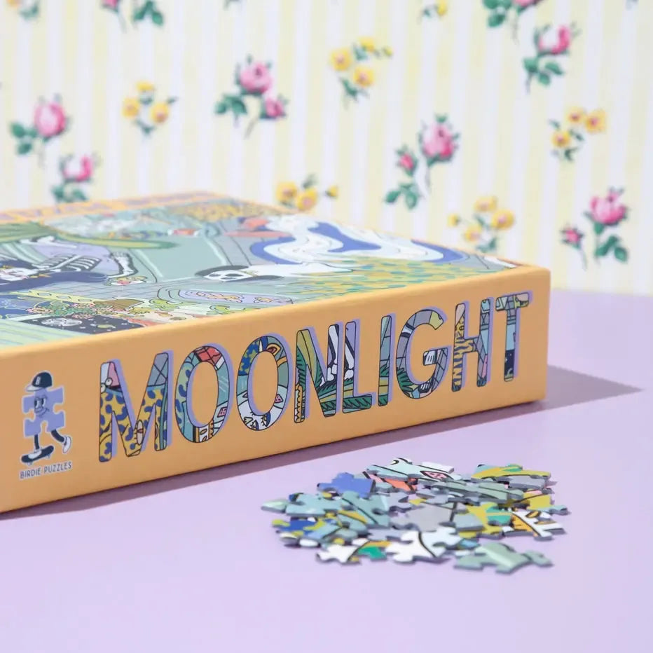 Moonlight 1000 Piece Jigsaw Puzzle Birdie