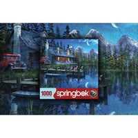 Moonlit Night 1000 Piece Jigsaw Puzzle Springbok