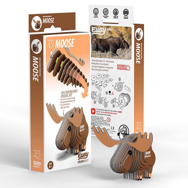 Moose 3D Cardboard Model Kit Eugy - BIG FRENCHIES