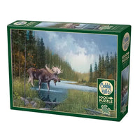 Moose Lake 1000 Piece Jigsaw Puzzle Cobble Hill