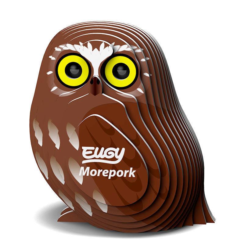Morepork 3D Cardboard Model Kit Eugy