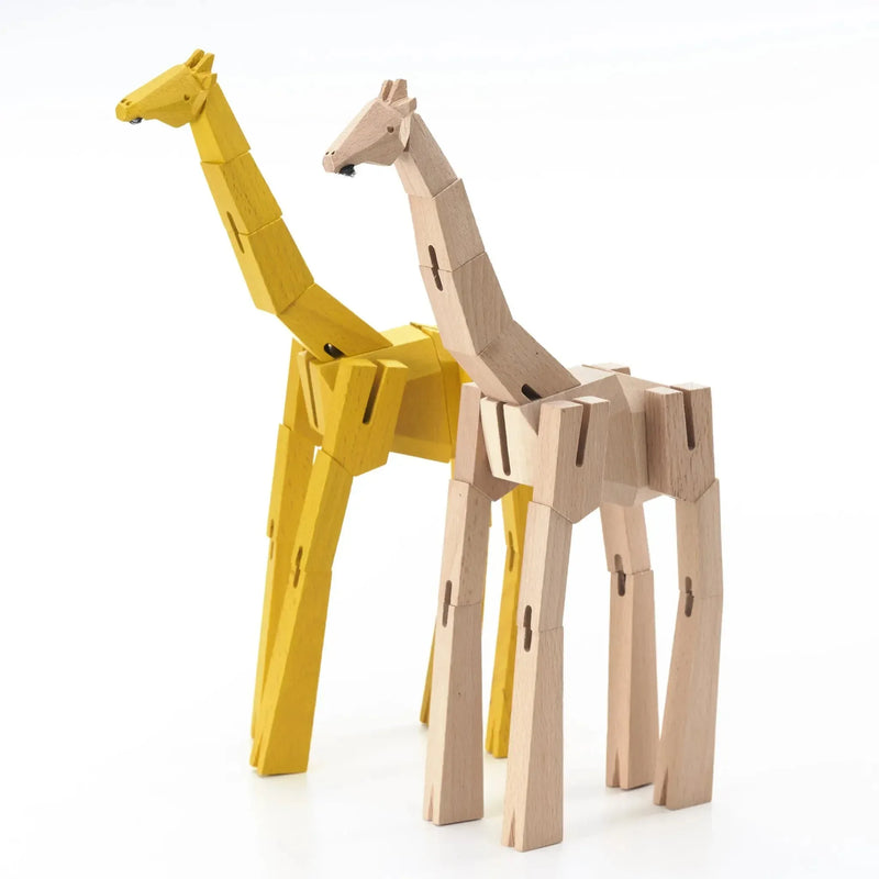 Morphits® Modern Wooden Giraffe Decor – Interactive Puzzle & Art Piece - BIG FRENCHIES