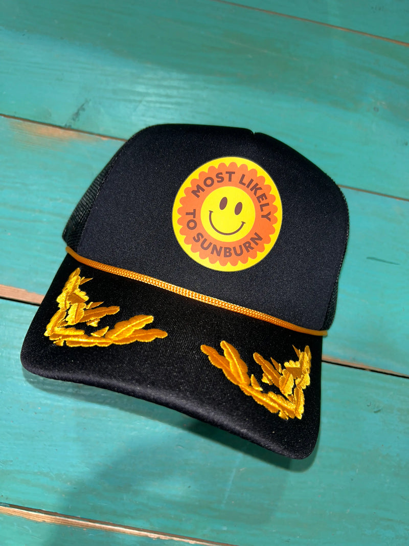 Most Likely To Sunburn Trucker Hat - BIG FRENCHIES