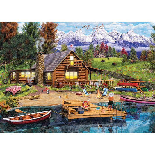 Mountain Garden 1000 Piece Jigsaw Puzzle Eurographics - BIG FRENCHIES