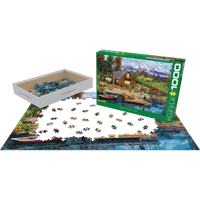 Mountain Garden 1000 Piece Jigsaw Puzzle Eurographics - BIG FRENCHIES
