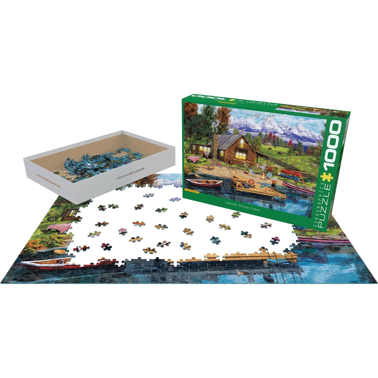 Mountain Garden 1000 Piece Jigsaw Puzzle Eurographics - BIG FRENCHIES