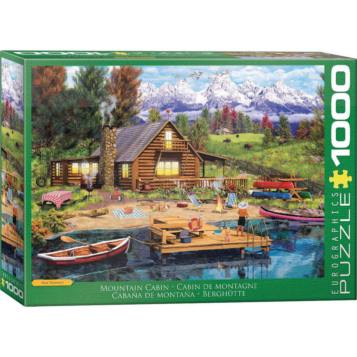 Mountain Garden 1000 Piece Jigsaw Puzzle Eurographics - BIG FRENCHIES