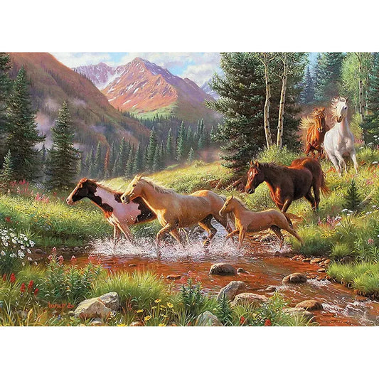 Mountain Thunder 1000 Piece Jigsaw Puzzle Cobble Hill