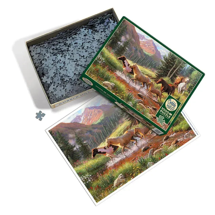 Mountain Thunder 1000 Piece Jigsaw Puzzle Cobble Hill