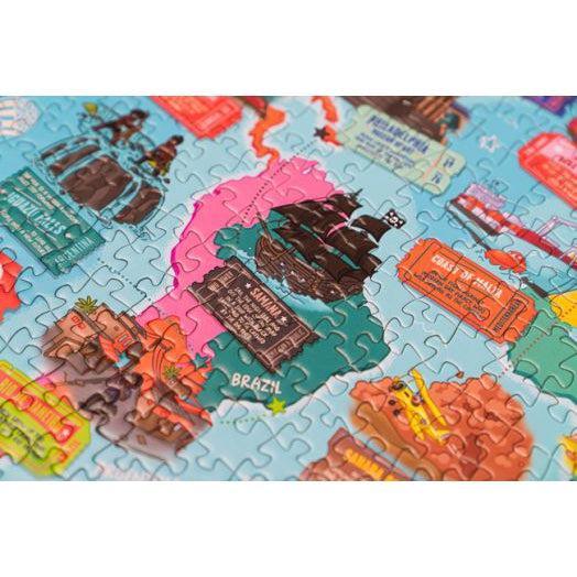 Movie Locations 1000 Piece Jigsaw Puzzle Professor Puzzle - BIG FRENCHIES