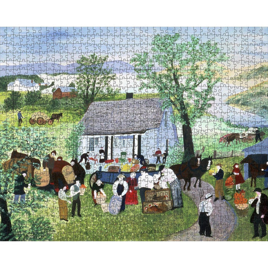 Moving Day on the Farm 1000 Piece Jigsaw Puzzle Pomegranate - BIG FRENCHIES