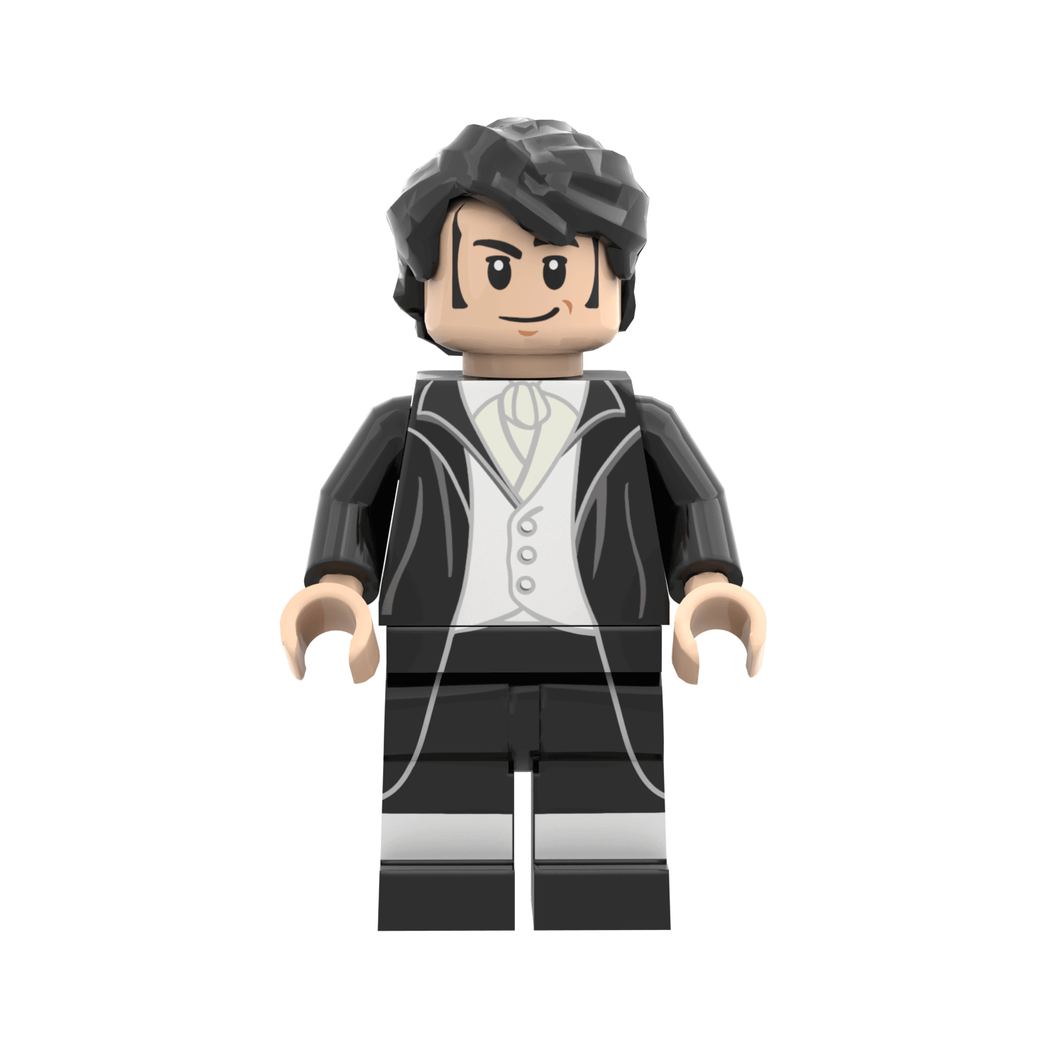 Mr. Darcy - Pride & Prejudice - Custom Printed Minifig - Made Using LEGO® Parts