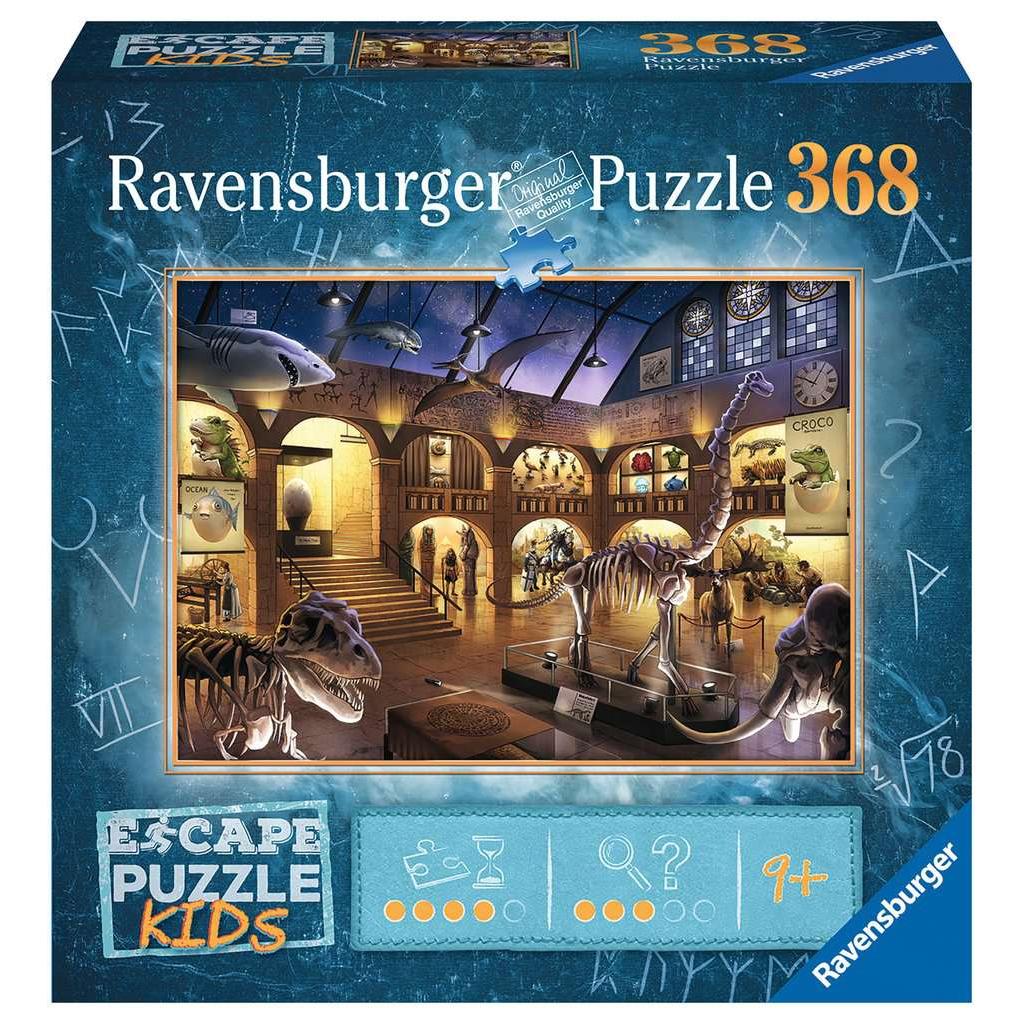 Museum Mysteries 368 Piece Escape Game Jigsaw Puzzle Ravensburger