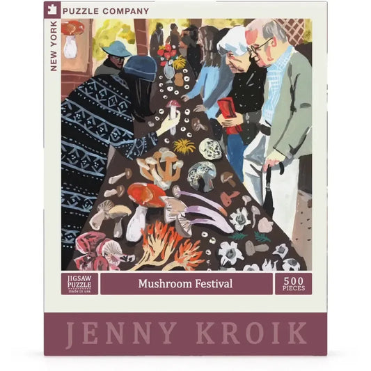 Mushroom Festival 500 Piece Jigsaw Puzzle NYPC - BIG FRENCHIES