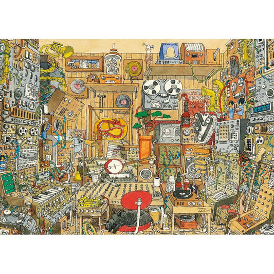 Music Maniac 1000 Piece Jigsaw Puzzle Heye