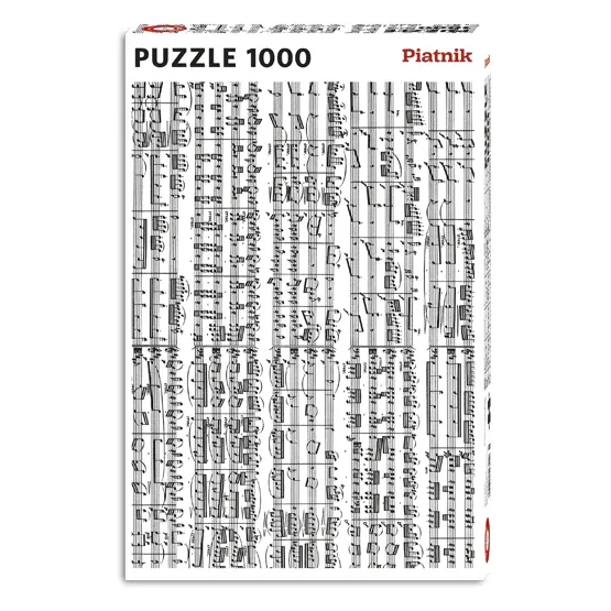 Musical Notes 1000 Piece Jigsaw Puzzle Piatnik - BIG FRENCHIES