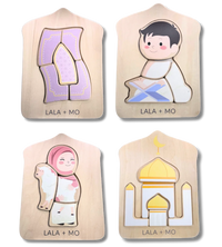 Chunky Islamic Block Puzzles (Set of FOUR) - BIG FRENCHIES