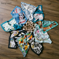 Kanga Care Reversible Teething Blanket Lovey :: Mixtape