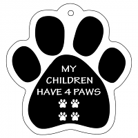 Dog & Cat Paw Keychains